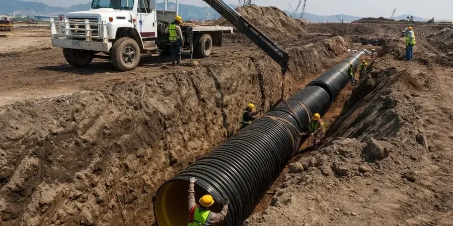 Illustrative image of Geotechnical drainage design in Santa Ana