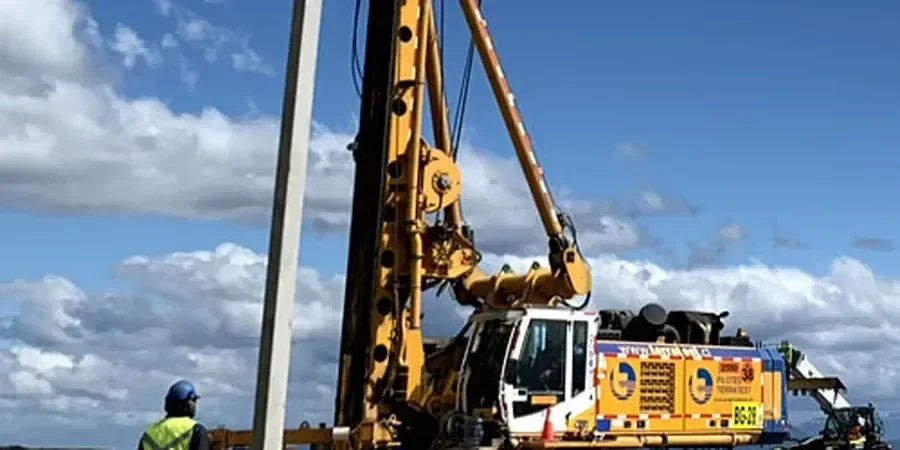 Illustrative image of Driven pile design in Santa Ana